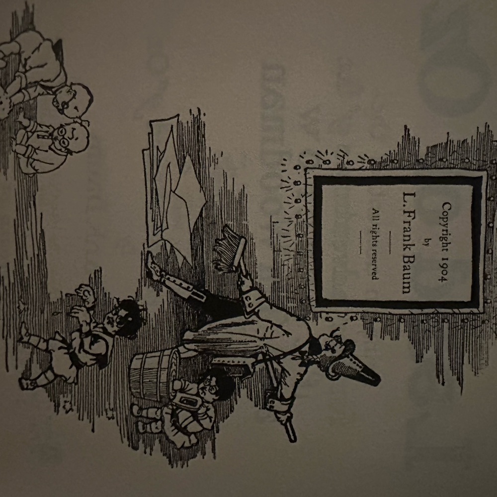 The Land of Oz, 1904 Sequel Wizard of Oz by L Frank Baum paperback Wicked - Picture 7 of 9